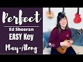 Perfect by Ed Sheeran EASY Key Play-Along | Cory  Teaches Music