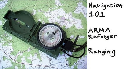 How to Rangefind using the map in ARMA Reforger