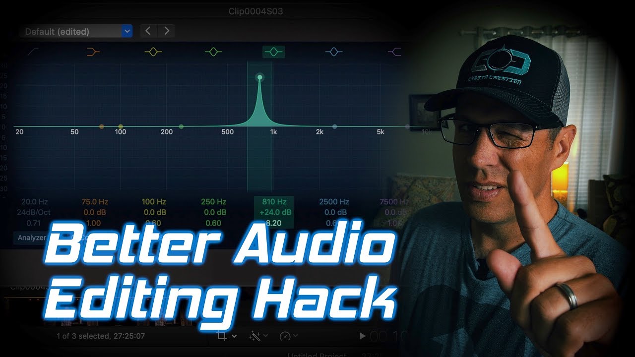 Better Audio Editing Hack in FCP X or Premier - YouTube