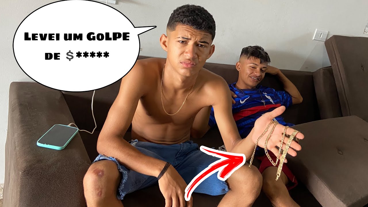BRUTINHO LEVOU UM G0LPE COMPRANDO OURO