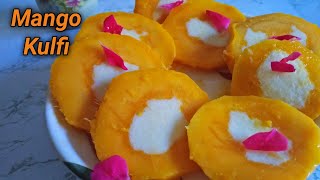 Mango Kulfi | आम की कुल्फी | Kulfi Recipe | Mango Ice-cream | #shorts