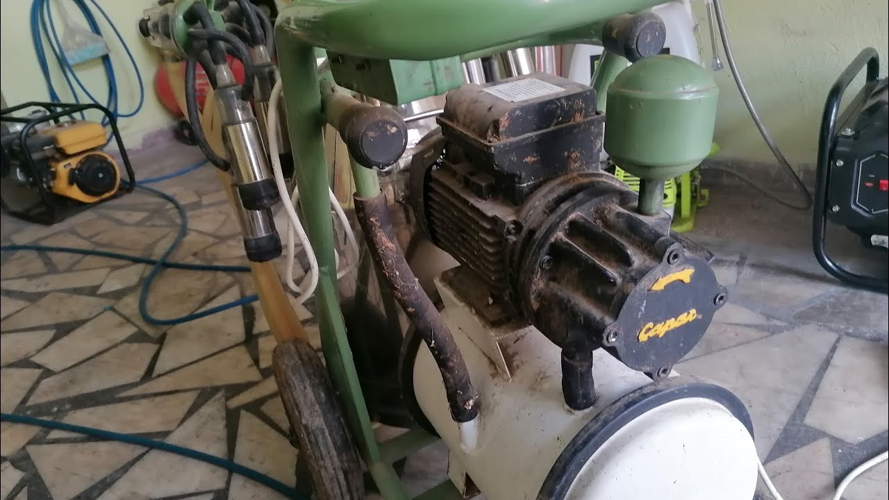 Capar Süt Makinası Neden Çalışmaz / Süt Makinası Ponpa Tamiri Nasıl Yapılır / Neden Sağım Yapmaz