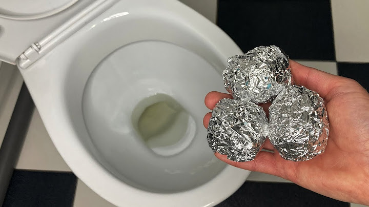 Put aluminum foil in the toilet! You will be surprised by the result 💥