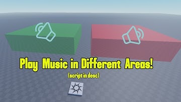 How to ADD MUSIC in different areas Roblox Studio! (2024)