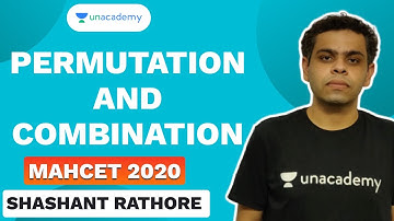 Permutation and Combination For MAHCET 2020 by Shashant Rathore