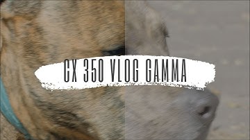 Panasonic CX350 - How to set up VLOG Mode