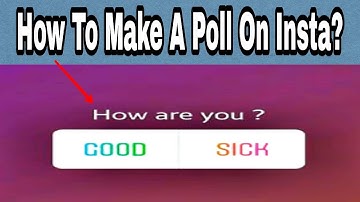 How to make a poll on instagram (Instagram Latest Update 2021)