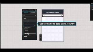How to configure Grid View with Search Bar