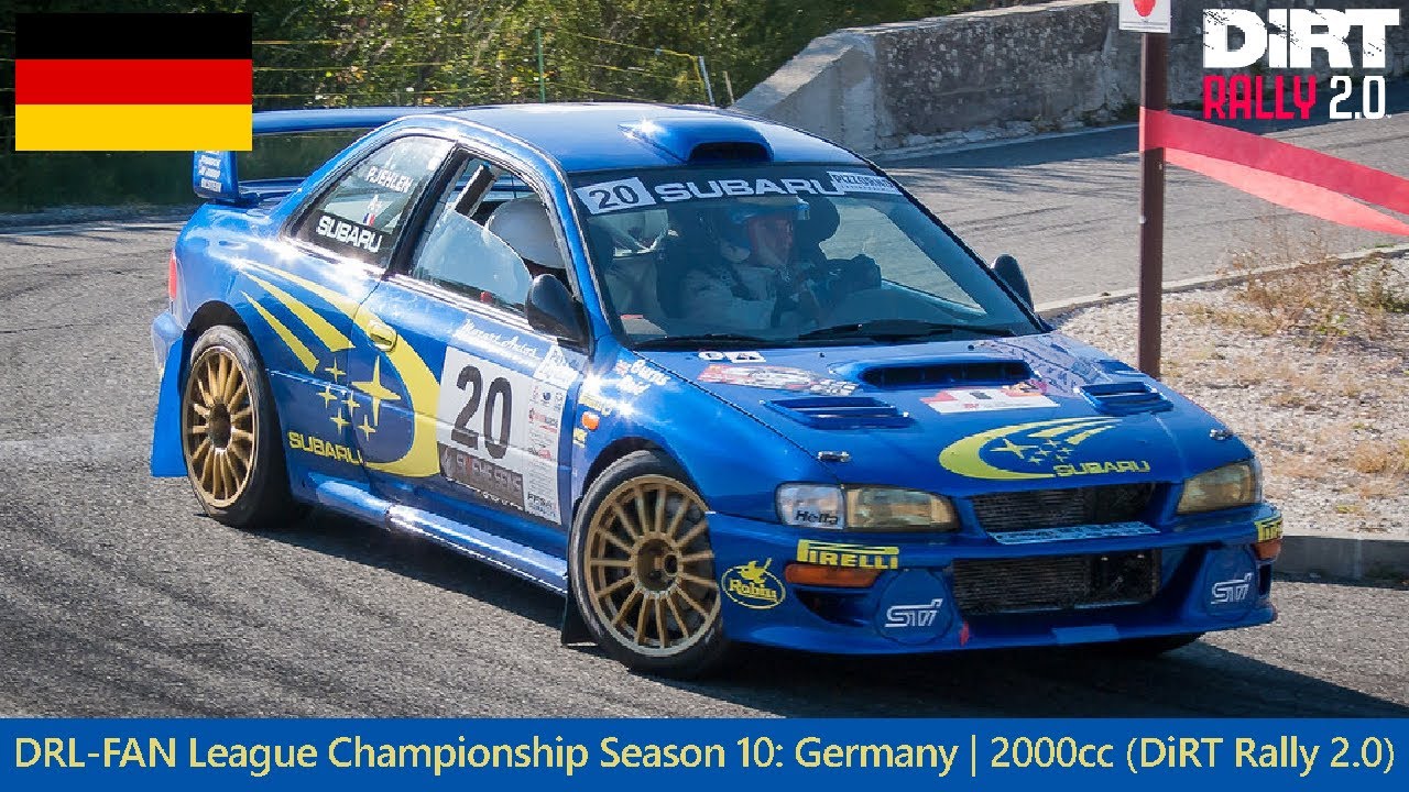 DRL-FAN League Championship Season 10: Germany | 2000cc (DiRT Rally 2.0 ...