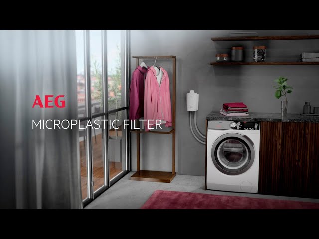 manager Antecedent Spuug uit MicroPlastic Filter AEG Laundry - YouTube