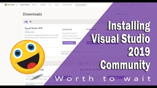 Visual Studio 2019 Community Installation