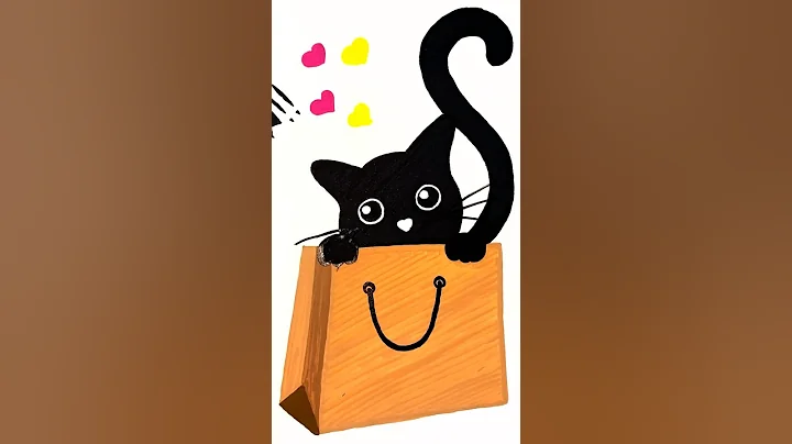 Video 9721791: cute cat drawing