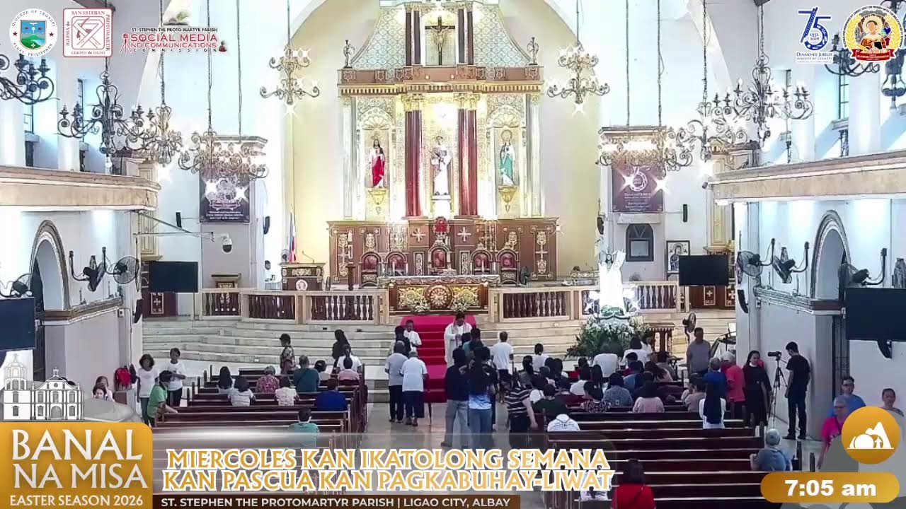 Banal na Misa | MIERCOLES KAN IKATOLONG SEMANA KAN PASCUA KAN PAGKABUHAY-LIWAT