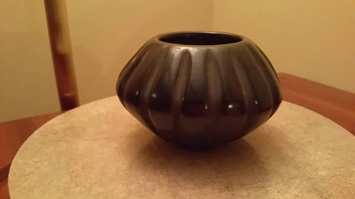Native American Santa Clara Pottery by Angela Baca.