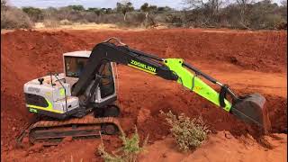 MATHAND presents the Zoomlion ZE75  Excavator versatile 7,5 ton to get any job done.