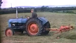 Old Video Of Haymaking - Vinatge Farming In Ireland