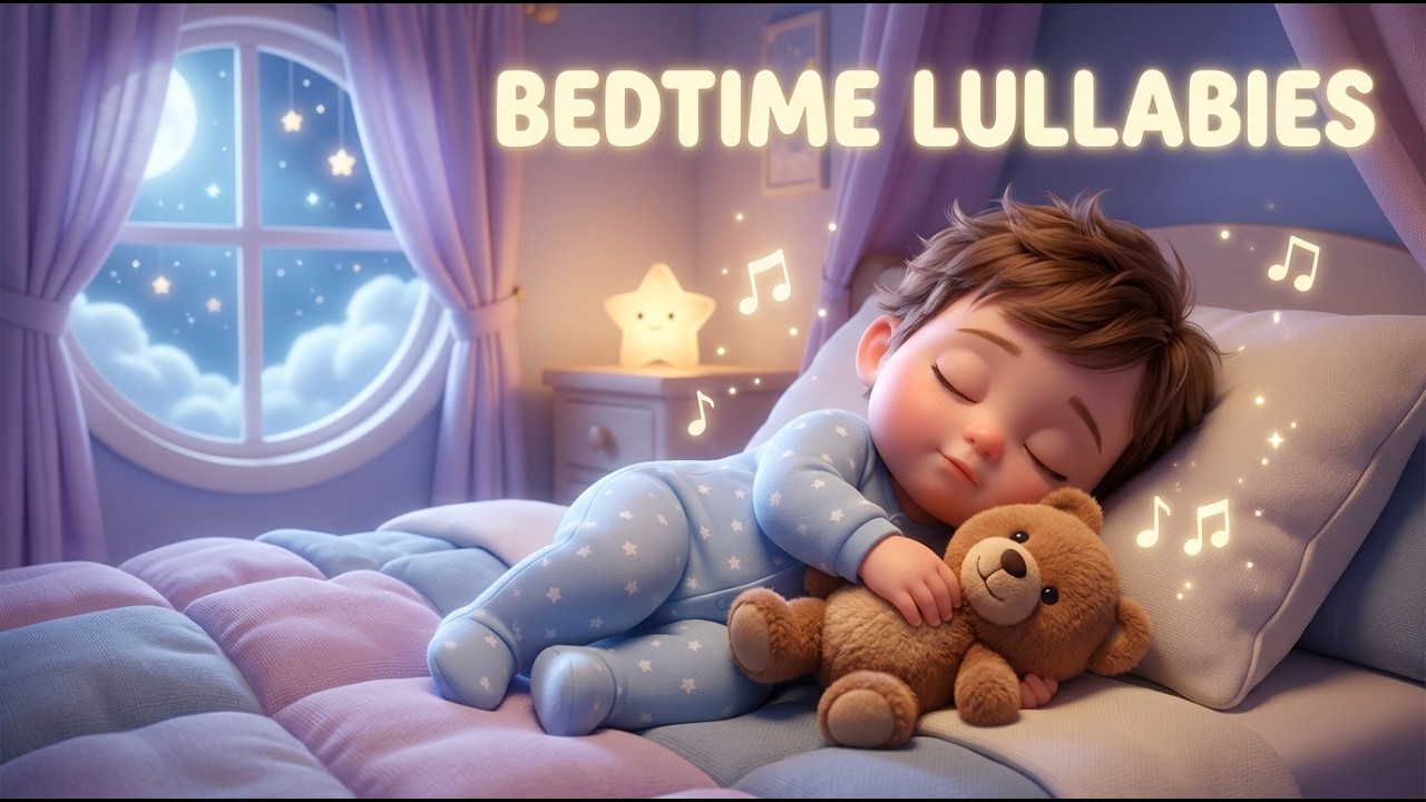 🌙 Bedtime Routine Lullabies for Kids 🎶 Calm Sleep Songs - YouTube