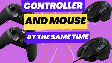 Controller and mouse hybrid input  tutorial