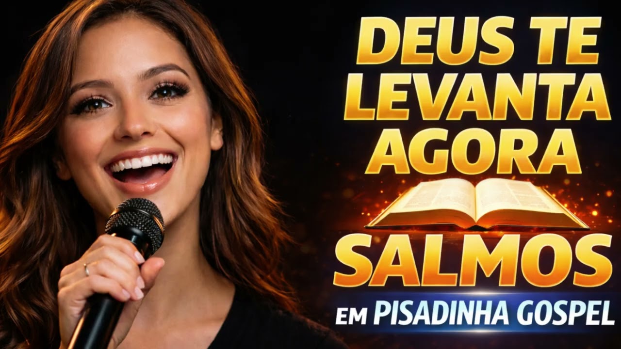 DEUS TE LEVANTA AGORA SALMOS EM PISADINHA GOSPEL 2026 LOUVOR QUE RENOVA, RESTAURA E FORTALECE SUA FÉ