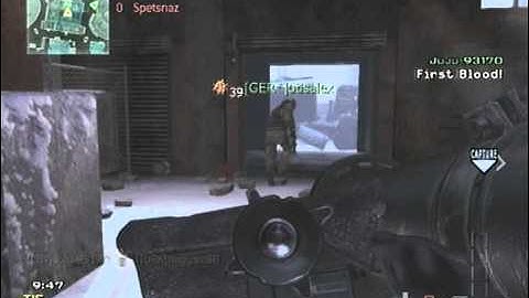 MW3 Multiplayer Gameplay | Cross-Map Noob Tube Hitmarker