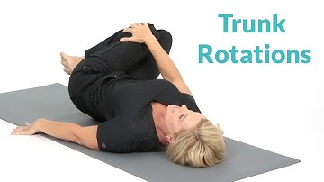 Trunk Rotations for Lower Back & Hip Pain