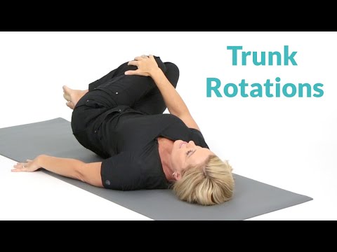 Trunk Rotations for Lower Back & Hip Pain