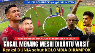 COLOMBIA ROBBED by the Referee, CONTROVERSY in PORTUGAL VS COLOMBIA 2026, PORTUGAL FAILS TO WIN