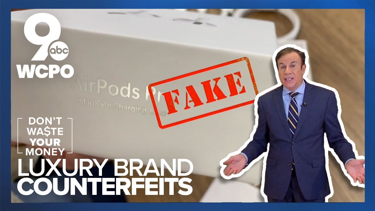 Warning signs of fake Apple products, luxury items
