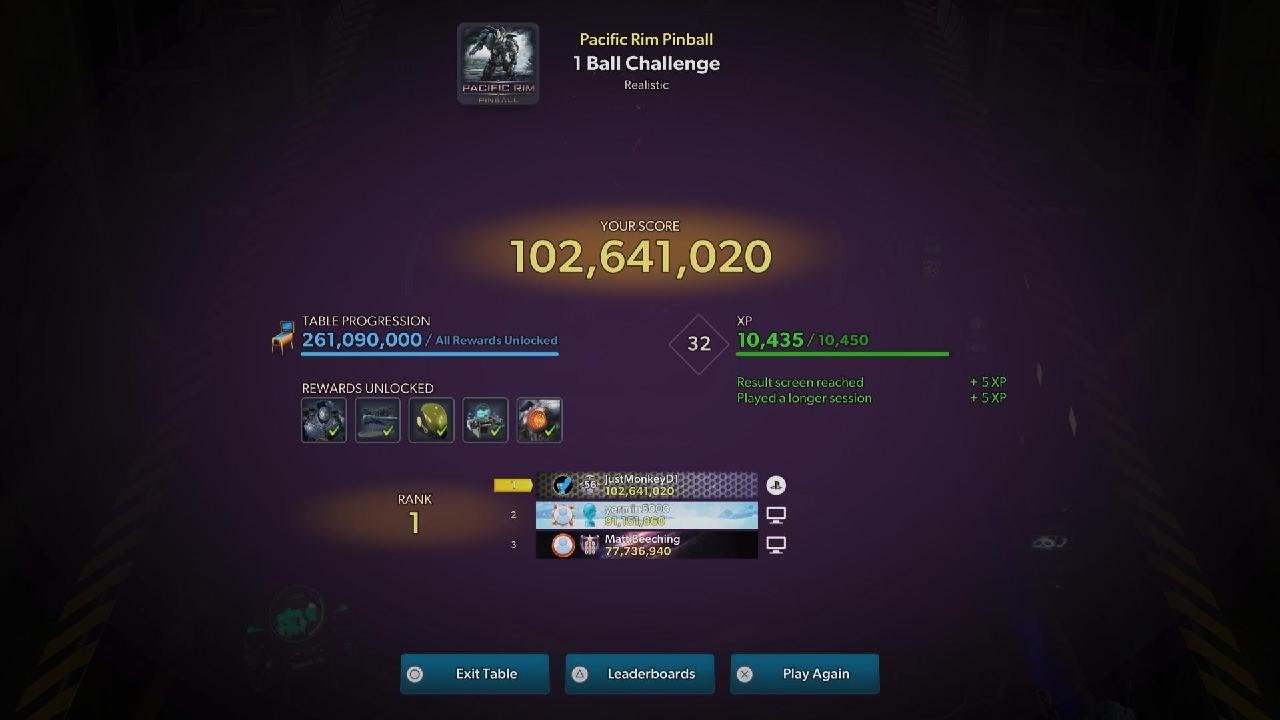 Pacific Rim #1 One Ball [for now] - YouTube