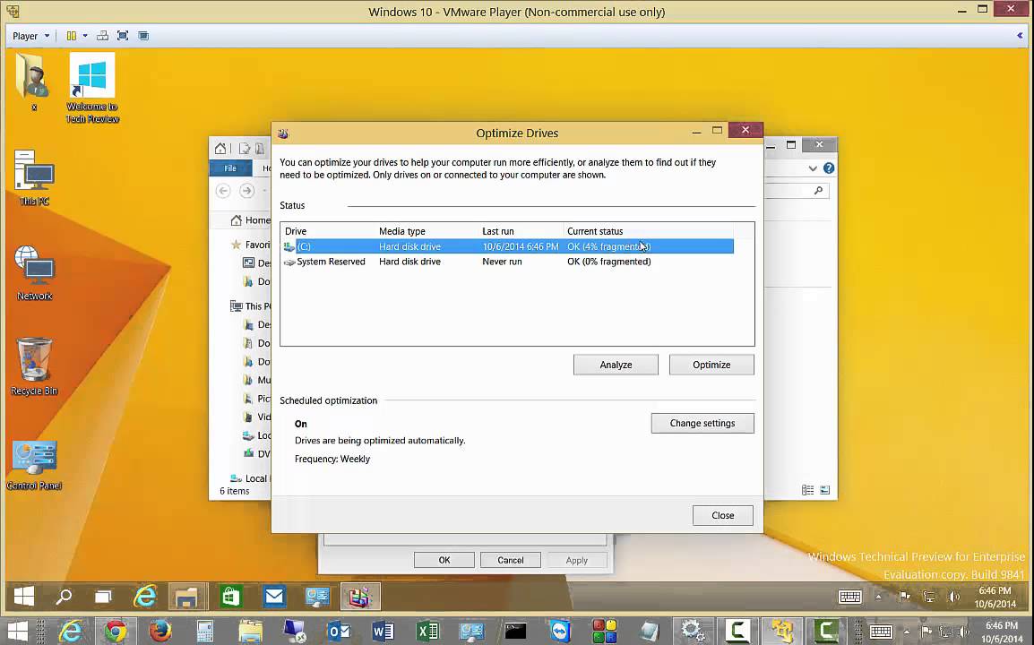 windows 10 disk defragmenter windows 10 disk defragmenter