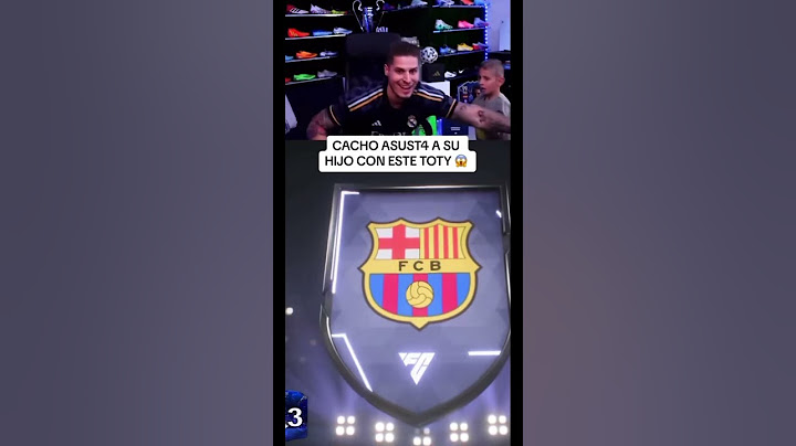 El hijo de cacho se asusta por sus gritos. #fifa #cacho01 #djmariio