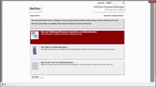 Password self-service: User’s free choice of authentication: SMS-Pin /Questíons / code-cards a.o.
