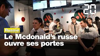 Russie : Le Mcdonald’s russe ouvre ses portes