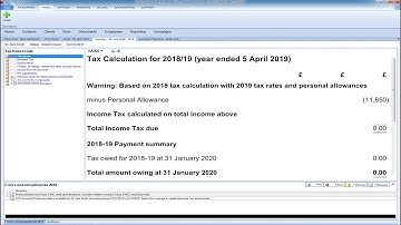 CCH Personal Tax - Populating data from CCH Accounts Production