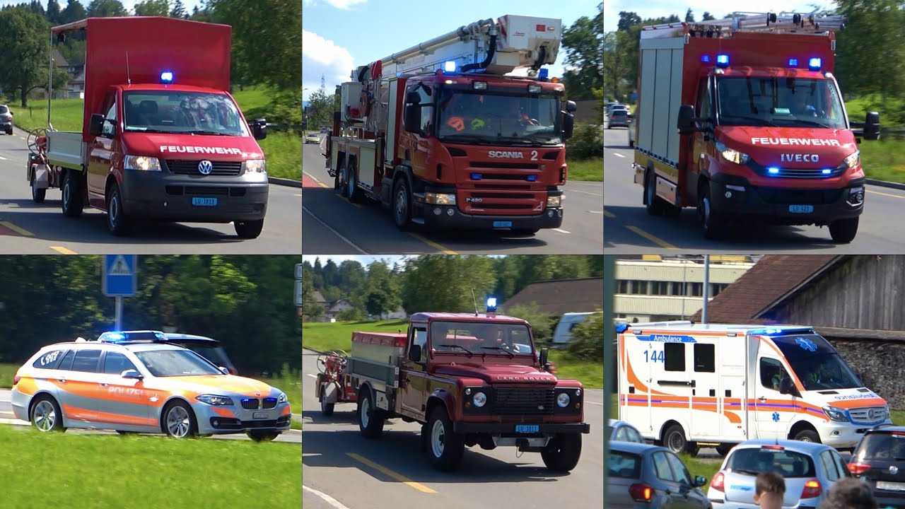 [Major Fire🔥] Emergency Responses - two Fire Services, Police & Ambulance Service