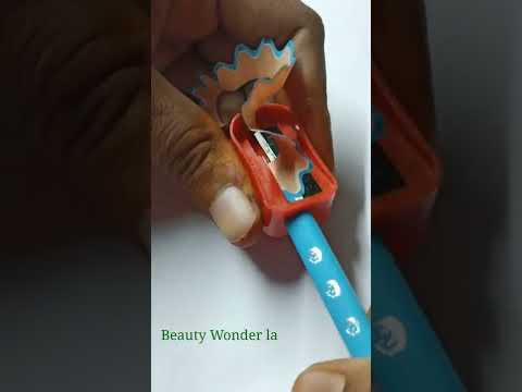 How to sharpen a pencil for pencil drawing shorts pencil