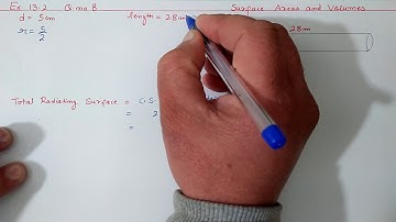 Ch 13 Ex 13.2 Q 8 Surface Areas and Volumes | Ncert Maths Class 9 | Cbse