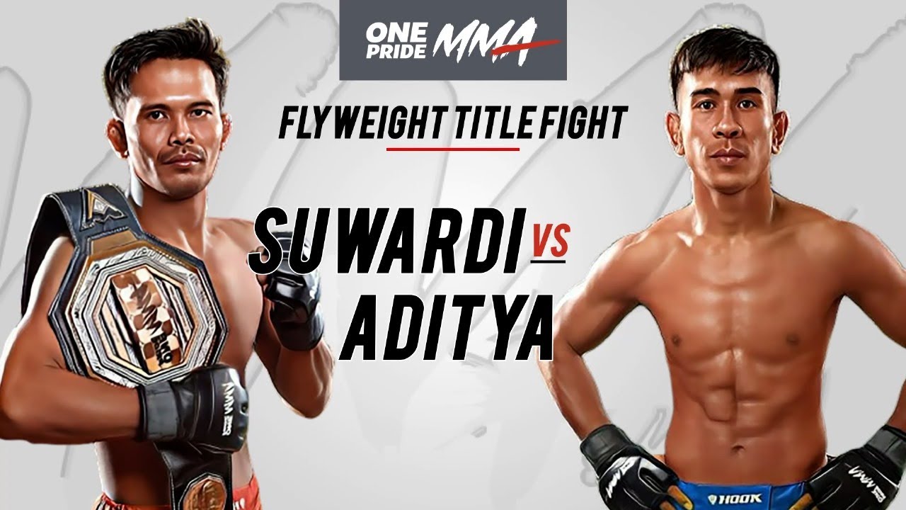 SUWARDI VS ADITYA GINTING FULL FIGHT ONE PRIDE MMA 72 LOCAL PRIDE #7 JAKARTA