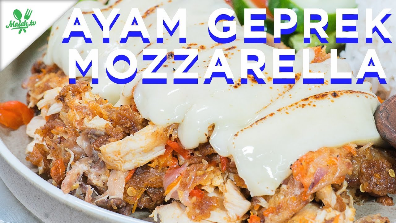  Resep  Ayam  Geprek  Mozzarella Resep  389 YouTube