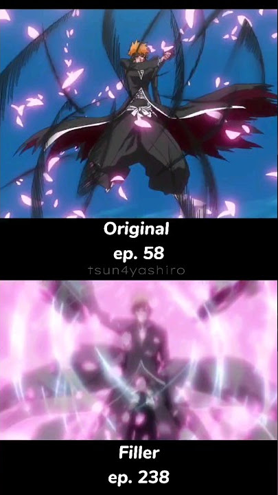 Original vs. Filler #bleach #tybw #ichigo #anime