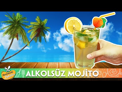 Evde 5 Dakikada Alkolsüz Mojito Tarifi - Yaz Sıcaklarında Misafirlerinize Buz Gibi Kokteyl Yapın