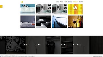 TAK - Responsive Onepage Portfolio Drupal