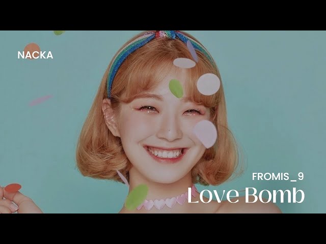 fromis_9 love bomb ナギョン トレカ fromis_9 LOVEBOMB アルバム