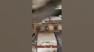 When trains run at overspeed in places with a 10-kilometer restriction. #train #railwayline #broken