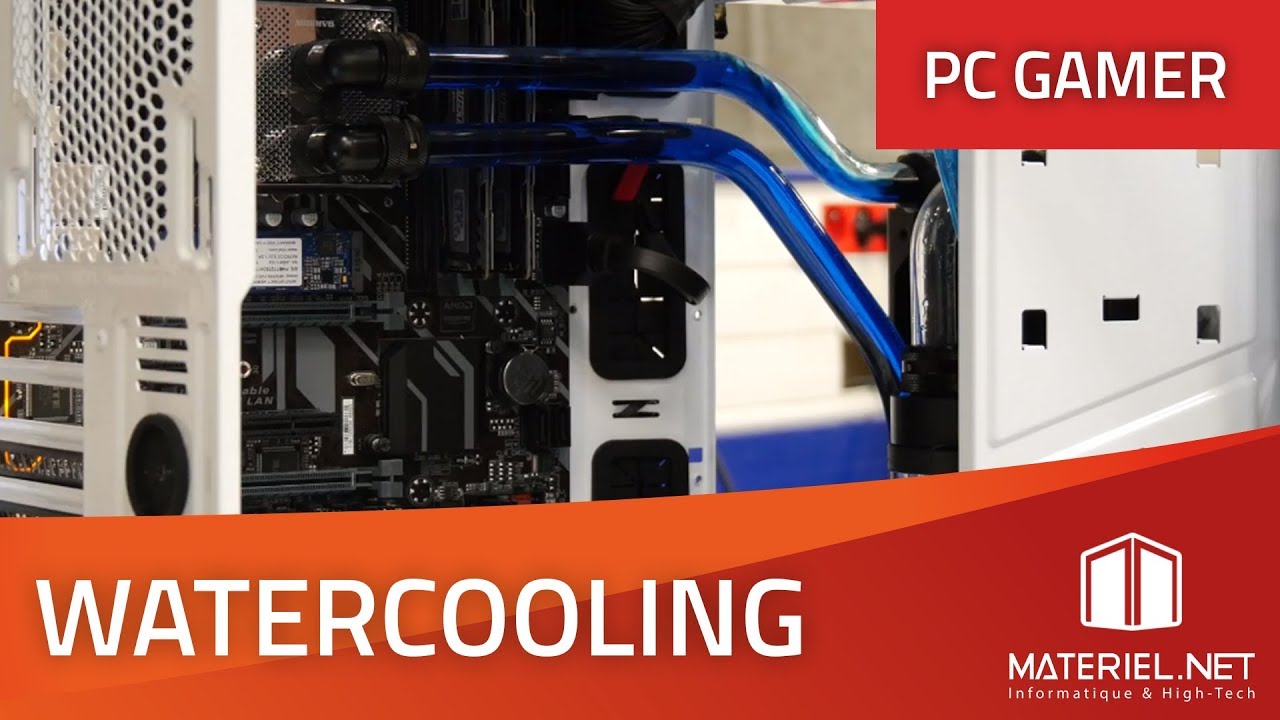 PC Gamer Watercooling - Config PC GTX 1070 Ti / i7 8700 (2018) - YouTube