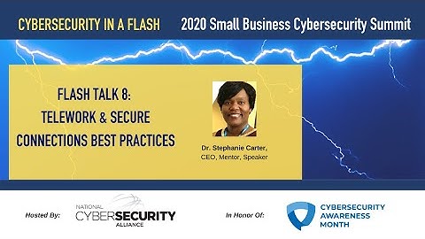 Basics of Teleworking & Secure Connections