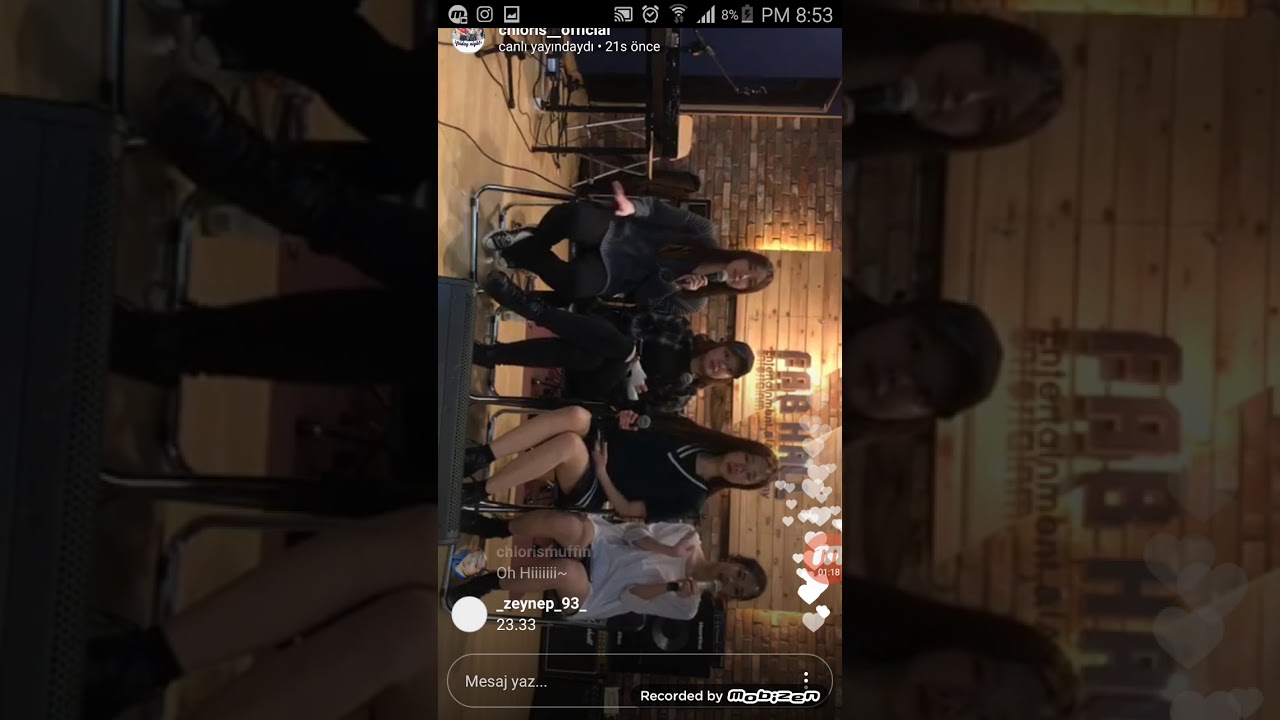 Chloris Türkçe kendilerini tanıtıyor!!! 👏👏👏💖💖💖