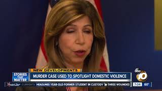 Murder case used to spotlight domestic violence