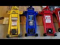 Daytona, Pittsburgh, PT and Craftsman floor jack comparison. Another Jack...off.