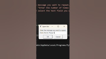 Spam Bot using Python | #shorts #python